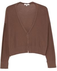 Antonelli - Cropped Vest Met V-Hals - Lyst