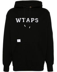 WTAPS - Logo-patches Cotton Hoodie - Lyst