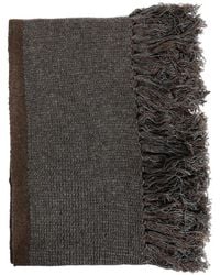 Ziggy Chen - Crochet Fringed Scarf - Lyst