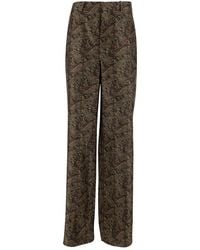Saint Laurent - Trousers - Lyst