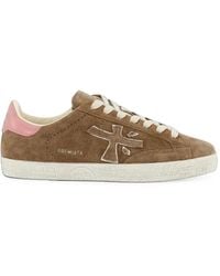 Premiata - Stevend Logo-Patch Low-Top Sneakers - Lyst