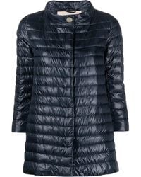 Herno - Nylon Midi Down Jacket - Lyst