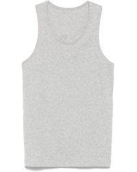 Marine Serre - Crescent Moon Embroidered Top - Lyst