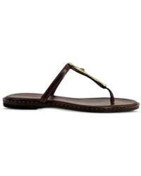 Madison Maison - Hammered-Link Sandals - Lyst