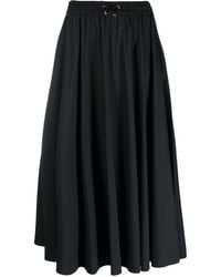Herno - Mid-length Flared Skirt - Lyst