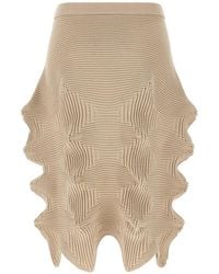 Issey Miyake - Linkage Asymmetrical Skirt - Lyst