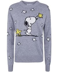 MC2 Saint Barth - Peanuts Star-Intarsia Sweater - Lyst