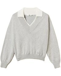 Twinset - Wingtip-Collar Sweater - Lyst