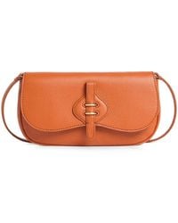 Coccinelle - Small Mavery Pebbled-Leather Shoulder Bag - Lyst