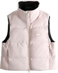 Canada Goose - Zip-up Logo-patch Gilet - Lyst