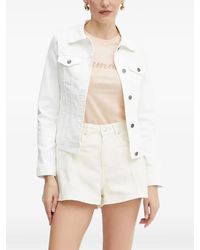 ARMANI EXCHANGE - ボタン デニムジャケット - Lyst