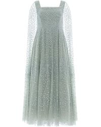 Needle & Thread - Scatter Dot Sequinned Maxi Dress - Lyst