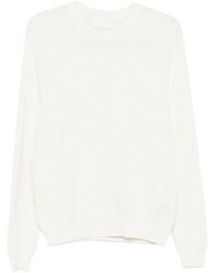 Bompard - Waffle-Knit Round-Neck Sweater - Lyst
