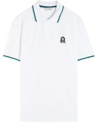 Sandbanks - Logo-Patch Tipped Polo Shirt - Lyst