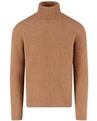 Drumohr - Pull En Laine À Col Roulé - Lyst