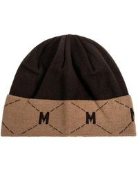 Moschino - Logo-Print Beanie Hat - Lyst