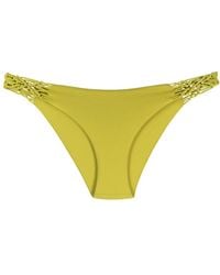 Fisico - Ring-Detail Bikini Bottoms - Lyst