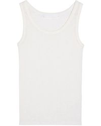 Mother - Ribbed Tank Top - Lyst