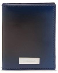 Ferragamo - Two-tone Bi-fold Leather Cardholder - Lyst