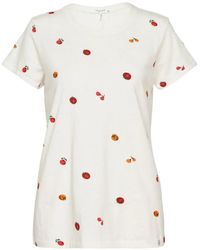 Rag & Bone - Camiseta Con Tomate Estampado - Lyst
