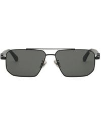 Philipp Plein - Double-Bridge Pilot-Frame Sunglasses - Lyst