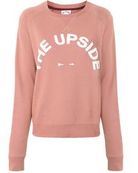 The Upside - Felpa con stampa - Lyst