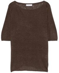 Majestic Filatures - Linen T-Shirt - Lyst