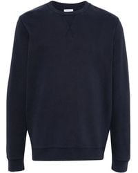 Sunspel - Ribbed-Collar Cotton Sweatshirt - Lyst