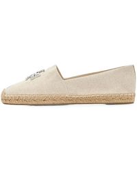 Tory Burch - Eleanor Logo-Plaque Espadrilles - Lyst