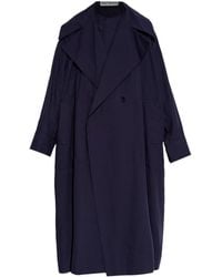 Issey Miyake - Trenchcoat aus Baumwolle - Lyst
