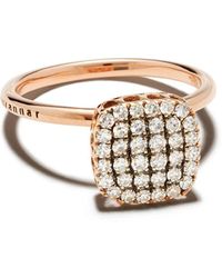 Selim Mouzannar - 18kt Rose Gold Diamond Beirut Ring - Lyst