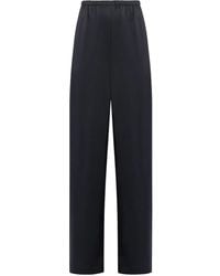 Ferragamo - High-Waist Straight Trousers - Lyst