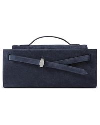 Veronica Beard - Dash Clutch aus Wildleder - Lyst