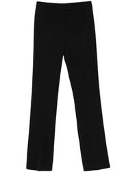Patrizia Pepe - Slim Crepe Trousers - Lyst