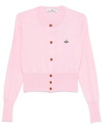 Vivienne Westwood - Bea Orb-Embellished Button Cardigan - Lyst