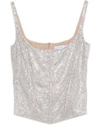 GIUSEPPE DI MORABITO - Embellished Top - Lyst