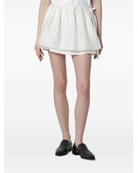 DUNST - Layered Mini Skirt - Lyst