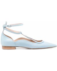 SCAROSSO - Gae Pointed Ballerina Shoes - Lyst