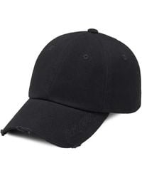 Etudes Studio - Distressed Embroidered Baseball Cap - Lyst