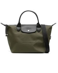 Longchamp - Small Le Pliage Energy Econyl-Leather Bag - Lyst