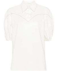 Chloé - Bluse Mit Jacquard-Muster - Lyst