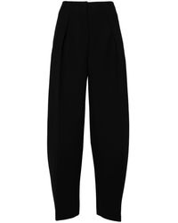 Jacquemus - Le Pantalon Ovalo Tapered Trousers - Women's - Spandex/elastane/polyester/cotton - Lyst