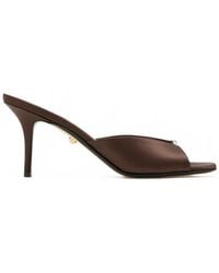 ALEVI - Luana Crystal-Embellished Heeled Sandals - Lyst