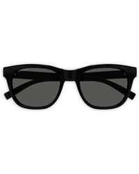 Gucci - Web Stripe Sunglasses - Lyst