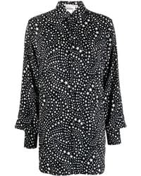 Stella McCartney - Star-Print Long-Sleeve Shirt - Lyst