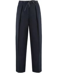 Yves Salomon - Belted Trousers - Lyst