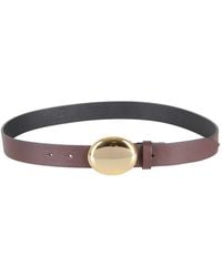 FEDERICA TOSI - Oval-Buckle Belt - Lyst