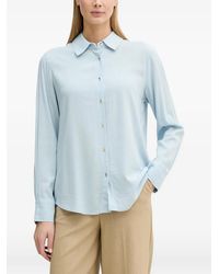 Benetton - Vertical-Stripe Shirt - Lyst