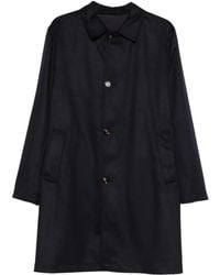 KIRED - Button-Fastening Cashmere Reversible Coat - Lyst