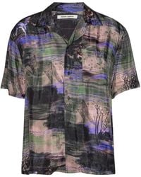 Henrik Vibskov - Buttoned Graphic Shirt - Lyst